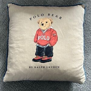 Polo Bear by Ralph Lauren Down Throw Pillow